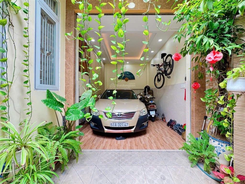 Biệt thự mini 4 tầng ngay chợ gò xoài  hẻm xe tải vỉa hè 7.5x9m  6.75 tỷ