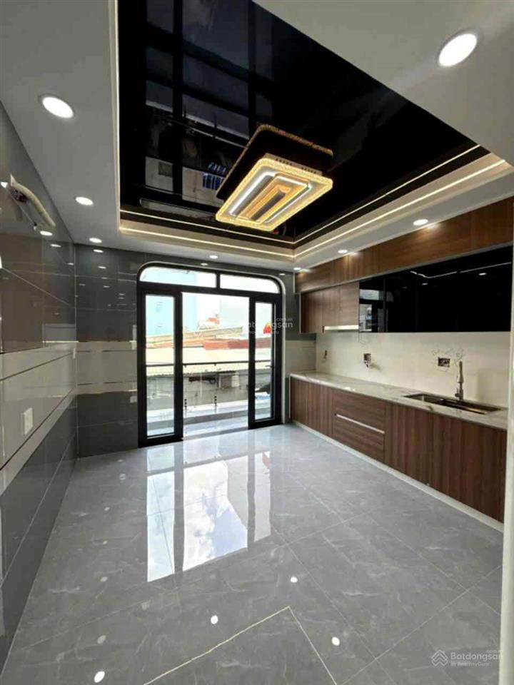 Bán nhà 2 mặt tiền hẻm trước sau bình hưng hòa bình tân 4x16m, 4 tầng, full nội thất chỉ 7,3 tỷ