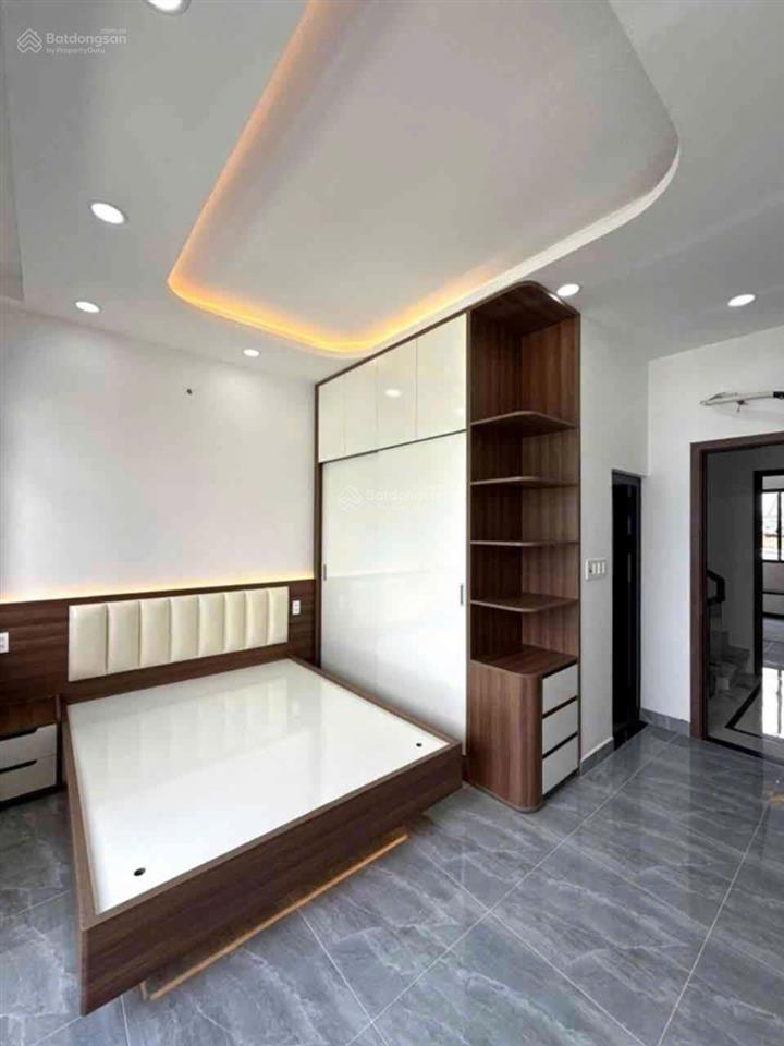 Bán nhà 2 mặt tiền hẻm trước sau bình hưng hòa bình tân 4x16m, 4 tầng, full nội thất chỉ 7,3 tỷ