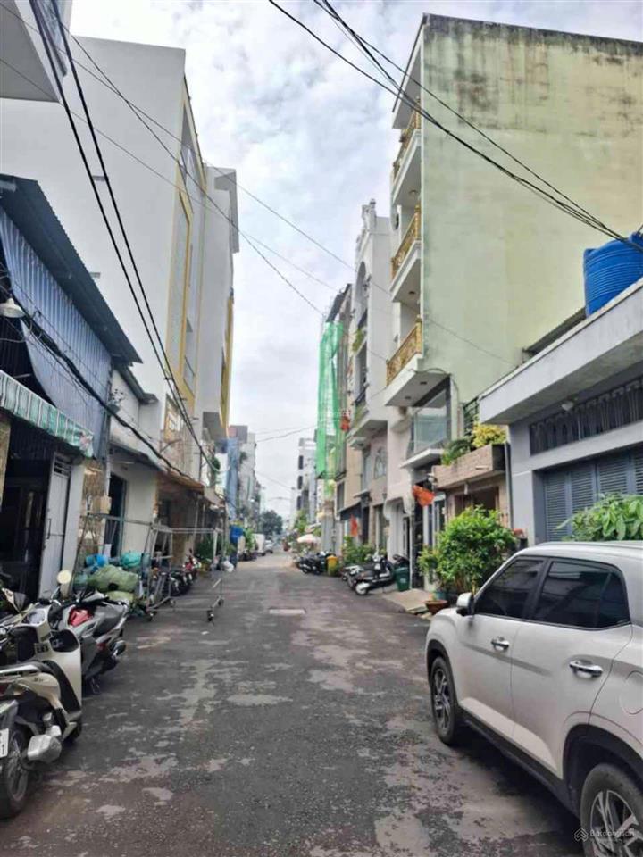 Bán nhà 4 tầng btct  5pn 5wc  đường mã lò 8m xe hơi quay đầu  53.4m2  sổ hồng riêng  7.3 tỷ