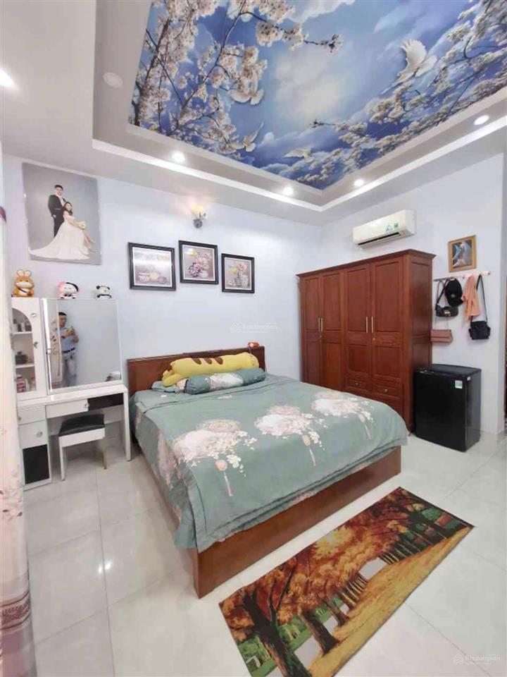 Bán nhà 4 tầng btct  5pn 5wc  đường mã lò 8m xe hơi quay đầu  53.4m2  sổ hồng riêng  7.3 tỷ