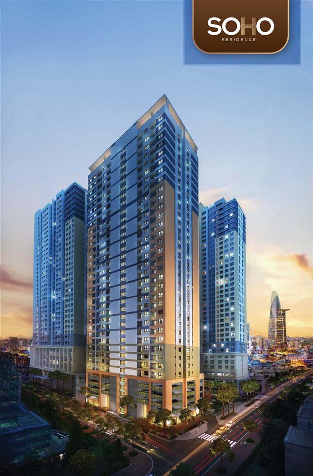 Bán căn hộ studio tại soho residence, cô giang, 35m2, view đẹp, gí 4,25 tỷ. ll 0933 722 ***