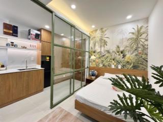 Cho thuê căn 1pn tách bếp có thang máy full nội thất, nhà mới 100% hẻm 606 ngay cầu vượt 3/2 q10