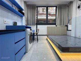 Cho thuê căn hộ studio 20m2 cửa sổ trời, full nội thất, máy giặt riêng mới 100% hồ thị kỷ q10