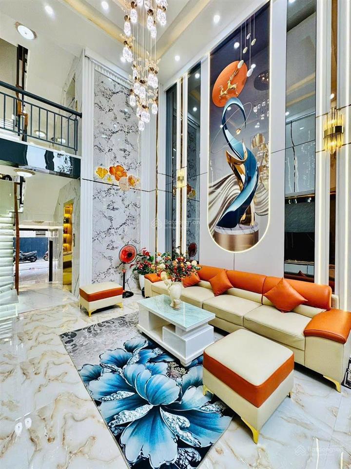 Nhà có thang máy hẻm phan huy ích, p.14 gò vấp. giá 4,68 tỷ. dt 80m2. 5 tầng. sổ hồng riêng