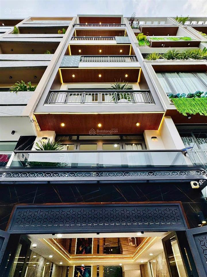 Nhà có thang máy hẻm phan huy ích, p.14 gò vấp. giá 4,68 tỷ. dt 80m2. 5 tầng. sổ hồng riêng