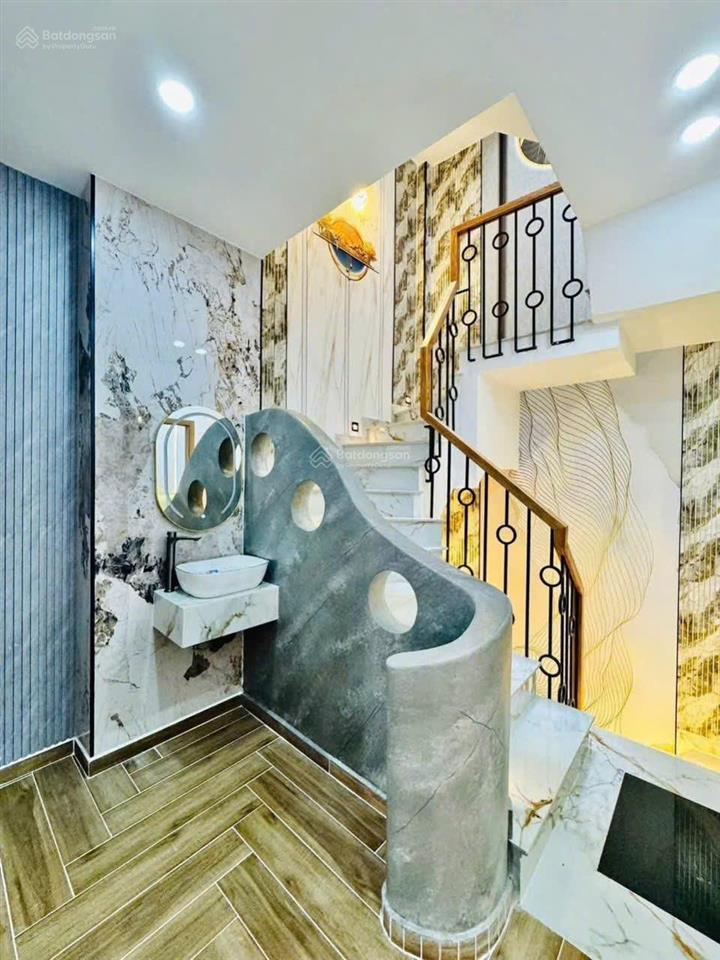 Nhà cần bán gấp trong tháng nguyễn văn đậu, bình thạnh, giá3,27 tỷ. dt 66m2. 4tầng. sổ hồng riêng