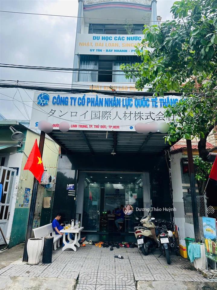 Gấp  mặt tiền ngay chợ linh trung 7pn lớn dòng tiền 35 triệu/tháng  kết cấu 1 trệt 3 lầu ngang 5