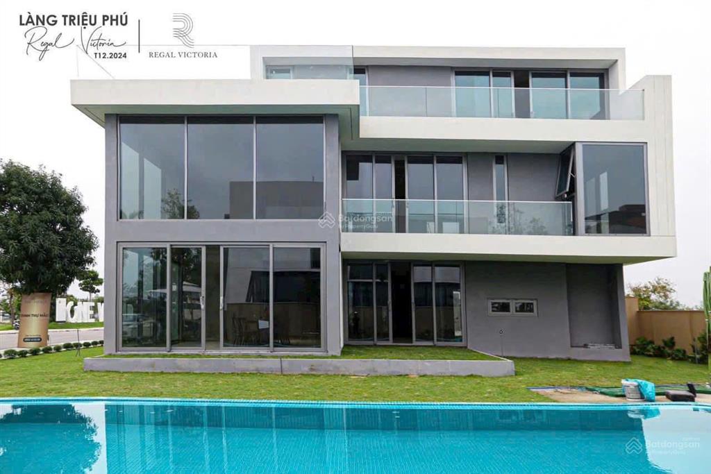 Rẻ nhất thị trường  chính chủ bán biệt thự 440m2 view sông regal để ở cho thuê 100 triệu/tháng