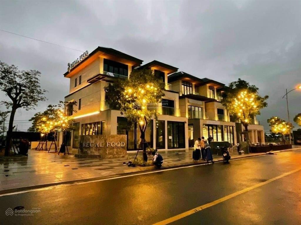Trực tiếp chủ nhà bán lô góc 2 mặt tiền 184m2 đối diện công viên cạnh khu biệt thự regal victoria