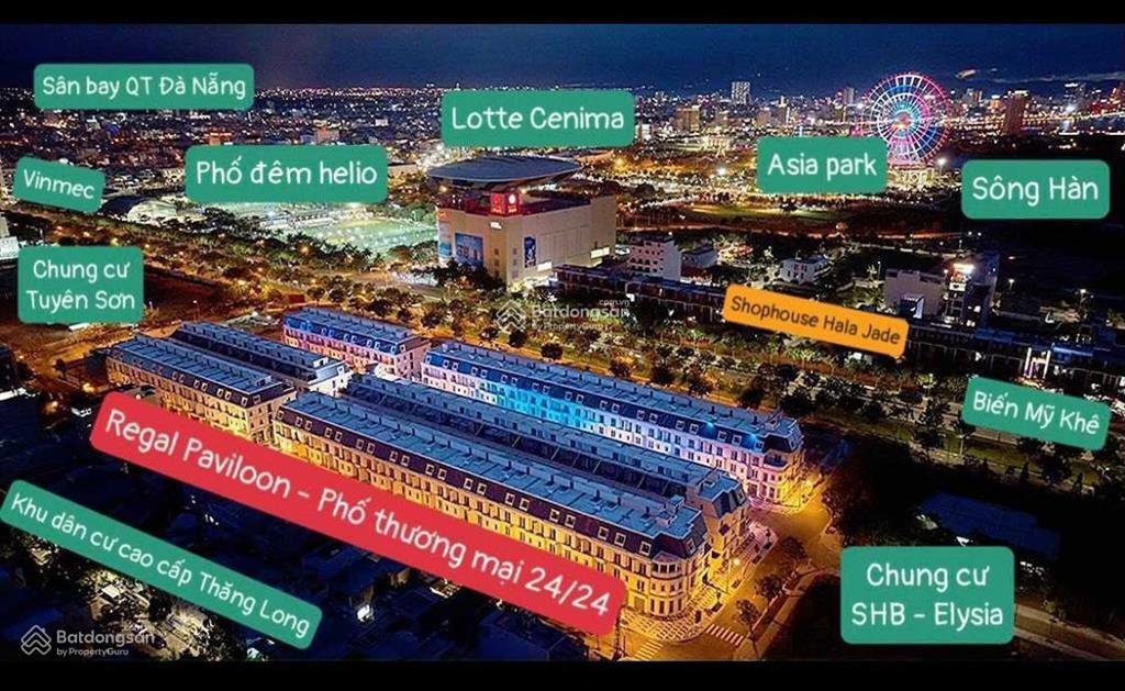 Chính chủ bán giá rẻ nhà phố pavillon đà nẵng  nhà phố 4 tầng cạnh sông hàn hải châu đà nẵng