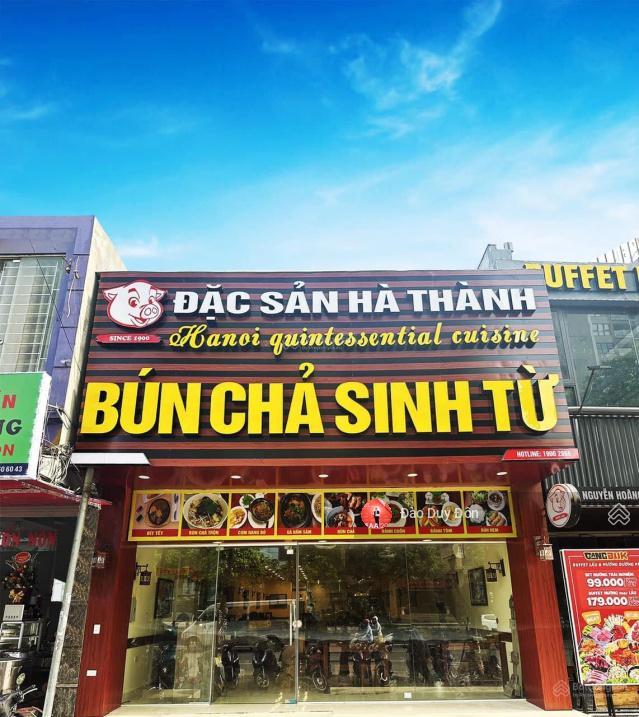 Cho thuê nhà mặt phố hồ đắc di dt 200m2 mt 5,5m 50tr/tháng kd mọi mô hình, vỉa hè rộng