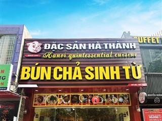 Cho thuê nhà mặt phố hồ đắc di dt 200m2 mt 5,5m 50tr/tháng kd mọi mô hình, vỉa hè rộng