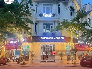 Siêu phẩm cho thuê biệt thự lô góc dịch vọng hậu dt 250m2 x 4t mt 20m, kd mọi mô hình, vị trí đẹp