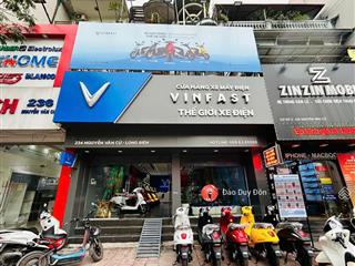Cho thuê nhà mặt phố trung kính dt 80m2 mt 6m, nhà mới, thông sàn, mặt tiền rộng nhận diện tốt