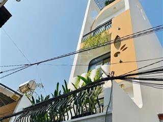 Nhà mới thiết kế hiện đại lò gốm, 60m2, 5 tầng đúc, 4 pn 4wc có sân thượng, hẻm 6m xe tải tới cửa