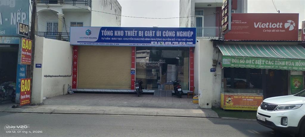 Sang nhượng mặt bằng 406 hoàng hữu nam  ngay mặt tiền đường  có thể làm cửa hàng hoặc kho