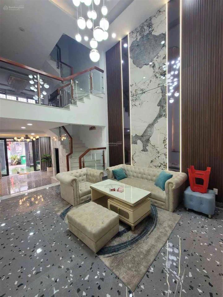 "gấp" nhà 5 tầng  60m2 (4x15)  hxh thông  phan huy ích, gần emart  tặng nt  giá  7.2 tỷ tl