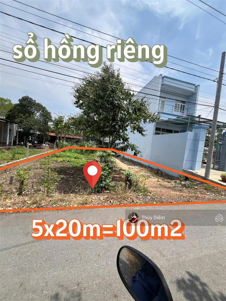 Chú 6 cần bán lô đất gần kcn tân phú trung  đ.hồ văn tắng. dt 100m2 full thổ, giá 1,5 tỷ, shr