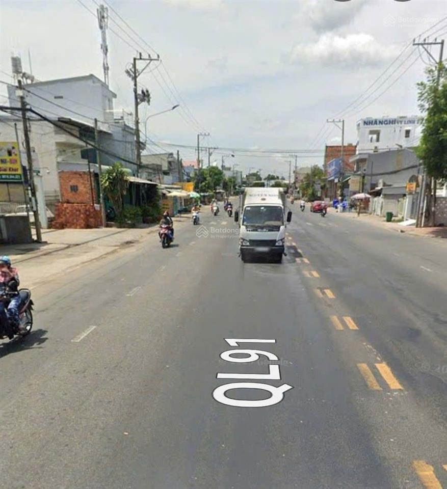 Nền mặt tiền quốc lộ 91, kinh doanh