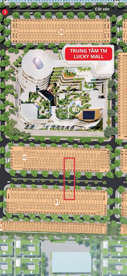 Bán đất cát tường phú hưng đường 32m