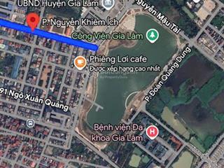 Mặt phố 22m nguyễn khiêm ích mt 7m hiếm phù hợp tòa vp, khách sạn, nhà hàng giá 3x tỷ