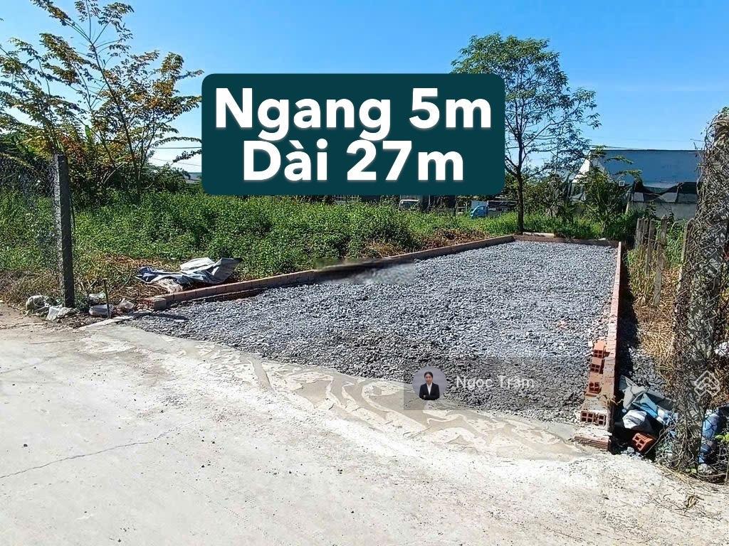 Ra đi nhanh lô đất 135m2 giá 900 triệu sổ hồng riêng đường nguyễn thị ni xã tân hiệp huyện củ chi
