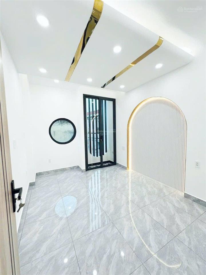 Nhà mới xây, 4 tầng hẻm 4m âu dương lân, k lộ giới p3 q8
