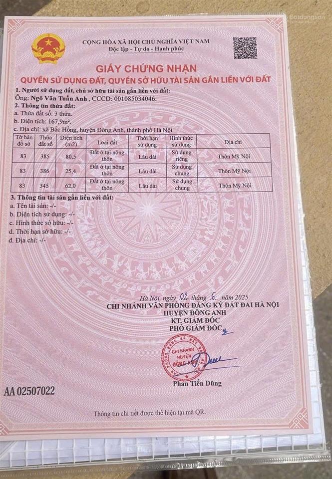 Bán đất mĩ nội bắc hồng cũ ,80m 4,32 tỷ,mặt tiền siêu rộng ,lưu không sử dụng 90m2