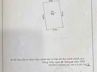 Bán đất bìa làng thôn đoài, xã phúc thịnh, 109m², mặt tiền 7.4m giá thương lượng