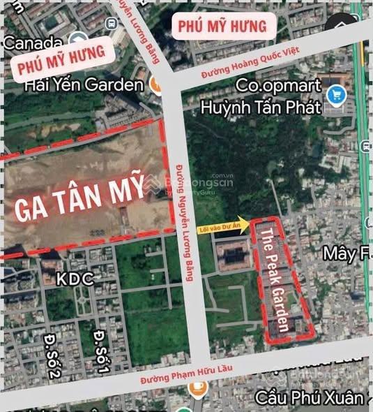 Bán duplex 80m²  4,13 tỷ| 15% ký hđmb tại the peak garden, nguyễn lương bằng