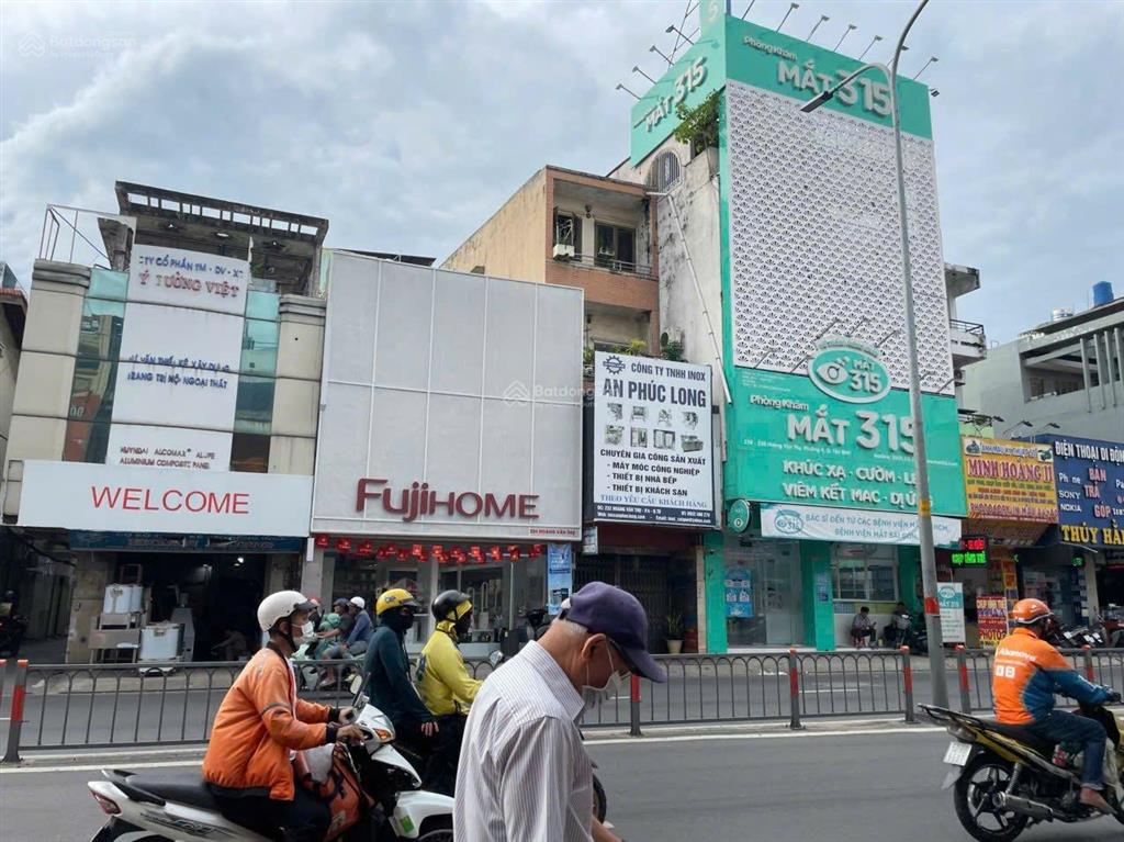 Bán nhà hoàng văn thụ 165.6m²  mặt tiền  thu 90tr/tháng  tân bình  giá 75 tỷ