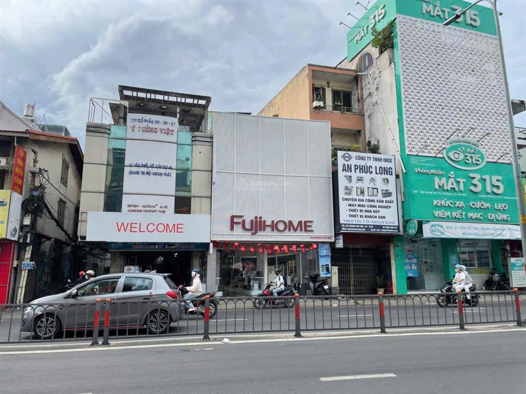 Bán nhà hoàng văn thụ 165.6m²  mặt tiền  thu 90tr/tháng  tân bình  giá 75 tỷ