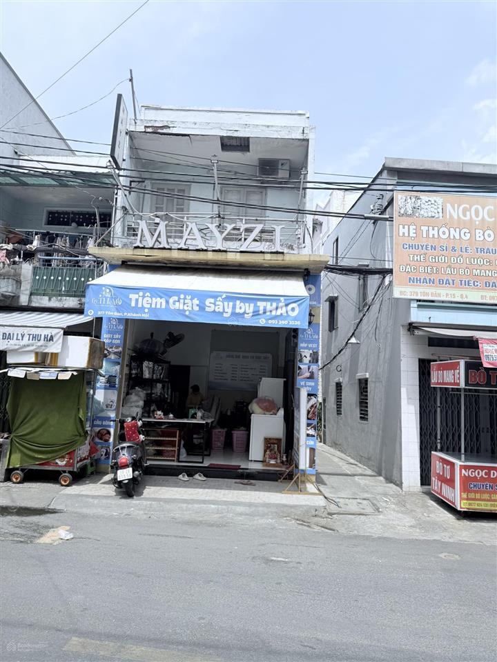 Nhà 2 mặt tiền đường tôn đản khu dân cư sầm uất , kinh doanh mua bán đa dạng nghành nghề