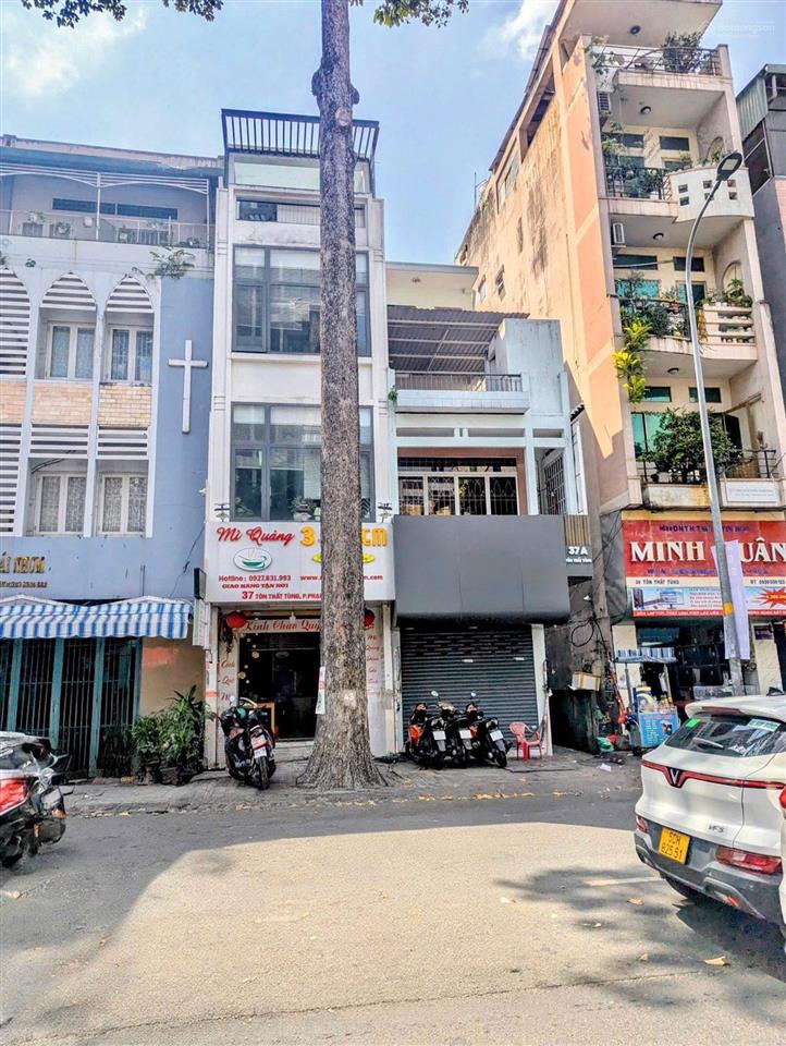 Bán nhà tôn thất tùng 42m²  mặt tiền  3 tầng  quận 1  giá 24 tỷ