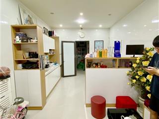 Bán nhà mặt ngõ hoàng quốc việt, ô tô vào nhà, 45m2 x 6t thang máy. mt 4,8m. 19 tỷ