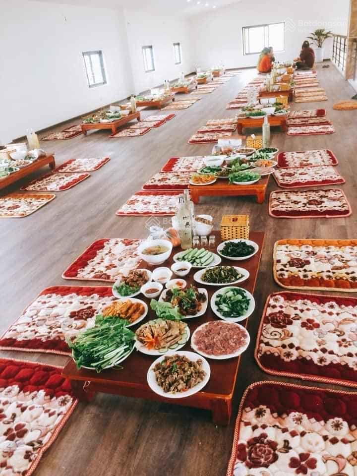 Bán đắt odt 707,8m, tặng nhà hàng 2 tầng, tổng đt sàn 800m, 2 mặt view hồ sinh thái