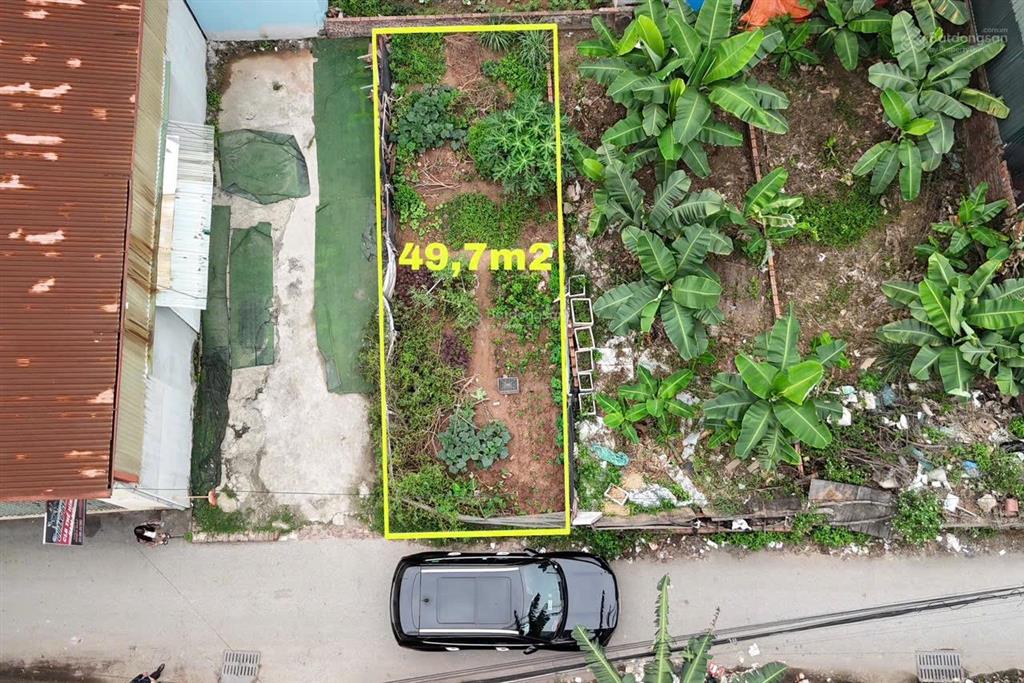 Thửa đất hoa hậu yên nghĩa địa chỉ tổ 15 yên nghĩa hà đông diện tích 49,7m2 + mặt tiền