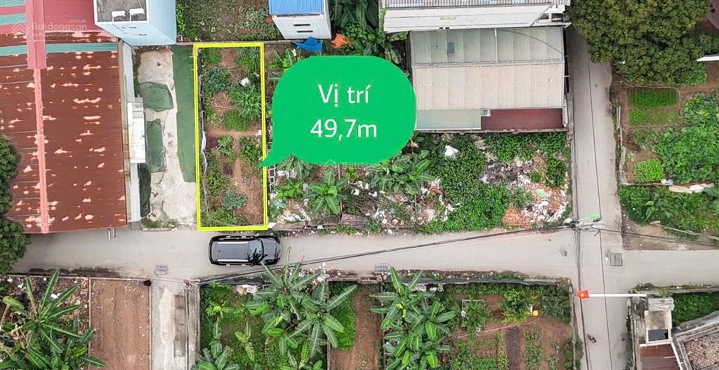 Thửa đất hoa hậu yên nghĩa địa chỉ tổ 15 yên nghĩa hà đông diện tích 49,7m2 + mặt tiền