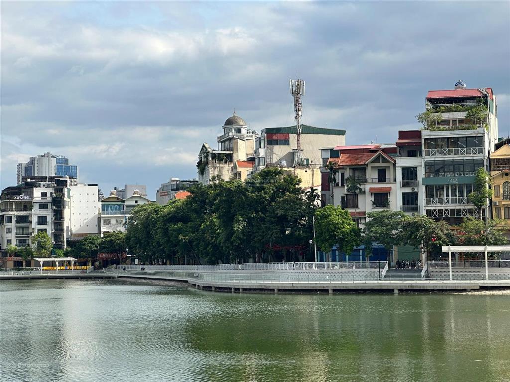 Chính chủ cần bán gấp nhà mặt phố đặng tiến đông 72m2 view hồ hoàng cầu giá 39.9 tỷ