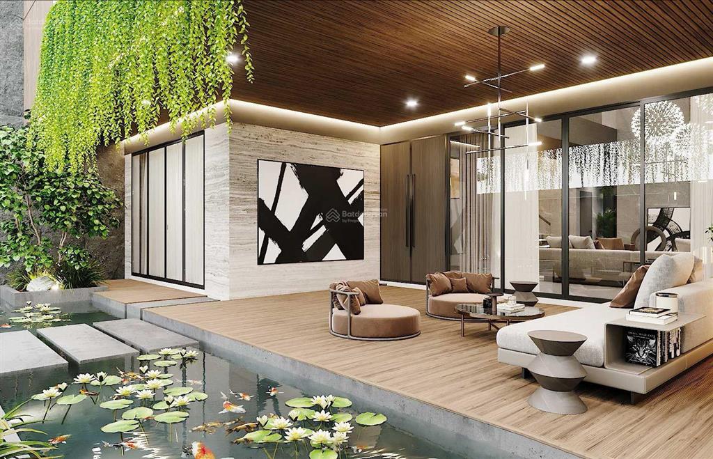 Bán nhà sân vườn phú thượng, diện tích 115m2, mặt tiền rộng, ngỗ ô tô, lô góc