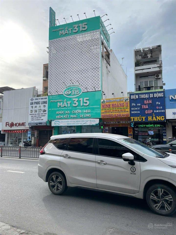 Bán nhà hoàng văn thụ 165.6m²  mặt tiền  4 tầng  thu 90tr/tháng  tân bình  giá 75 tỷ