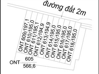 Sổ sẵn công chứng trong ngày đất thổ cư cách nhựa đt816 100mét dt5x39 giá 750triệu