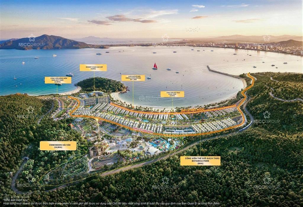 Nhà biệt thự vinhomes hải vân bay, 5,5 tỷ, 80m2  khu đảo ngọc