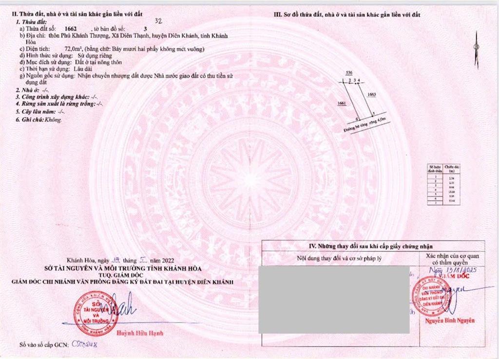 Nhà mới diên lạc, diên khánh đẹp, mới tinh khôi
