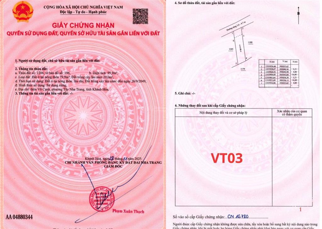 Võ cạnh, vĩnh trung, phường tây nha trang