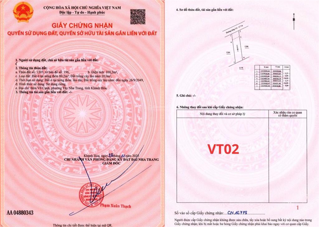 Võ cạnh, vĩnh trung, phường tây nha trang