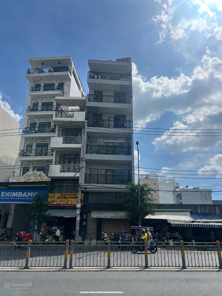 Bán tòa nhà mặt tiền nguyễn xí ngay phạm văn đồng bình thạnh, 5.8x13m cn 71m2, 7 tầng chỉ 26.5 tỷ