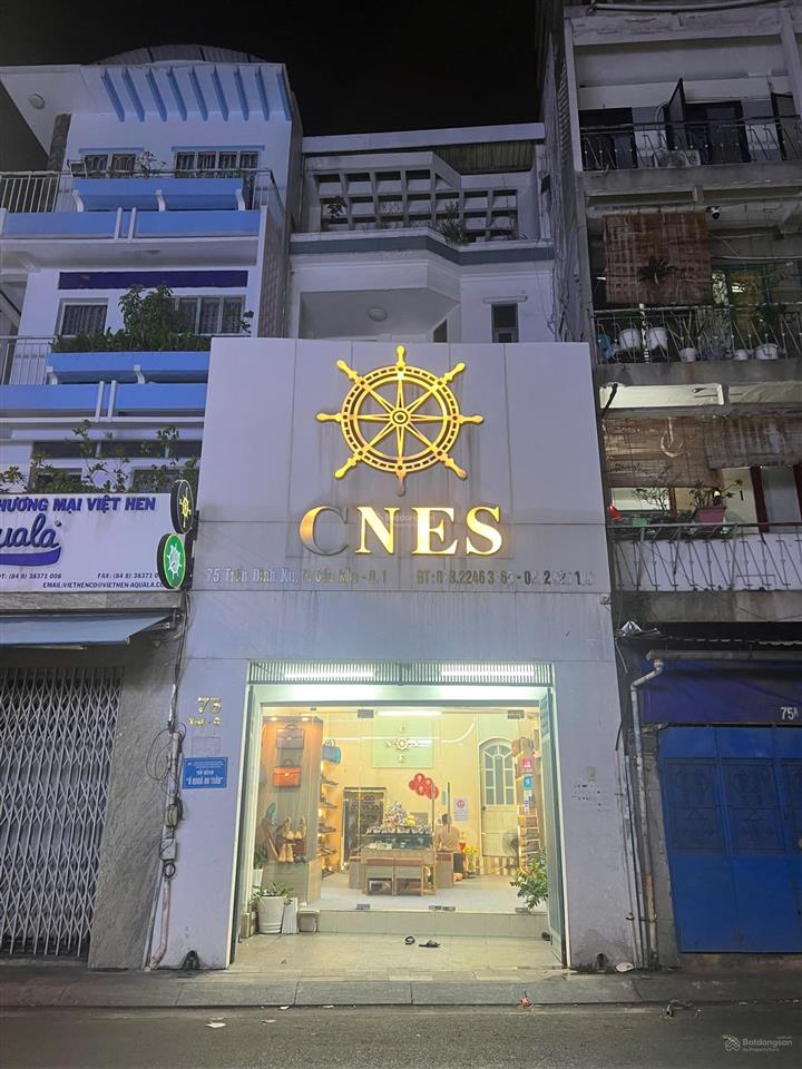 Bán nhà mặt tiền trần đình xu quận 1, 4,5x18m cn 110m², 4 tầng giá 49,5 tỷ