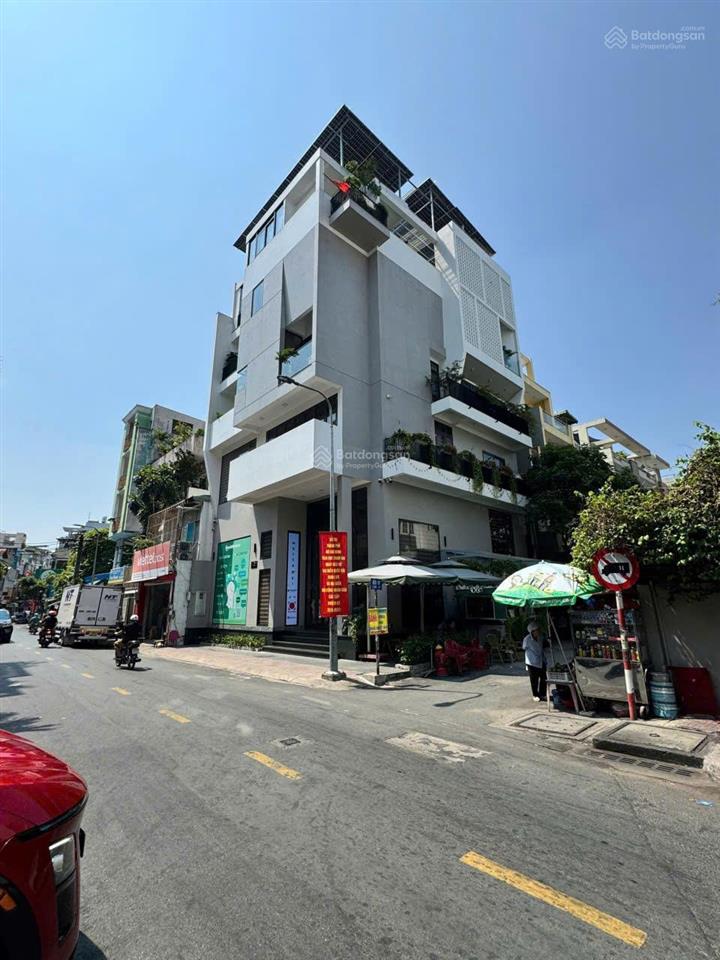 Bán nhà góc 2 mt vườn chuối quận 3, 13x15m cn 148,4m2, hầm + 6 tầng giá 90 tỷ